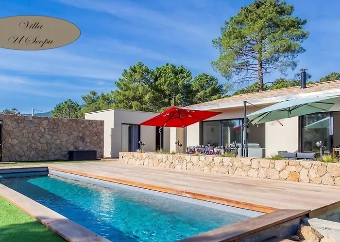 Villa U Scopu, 6 Pers, Piscine Chauffee, 10 Mn En Voiture *